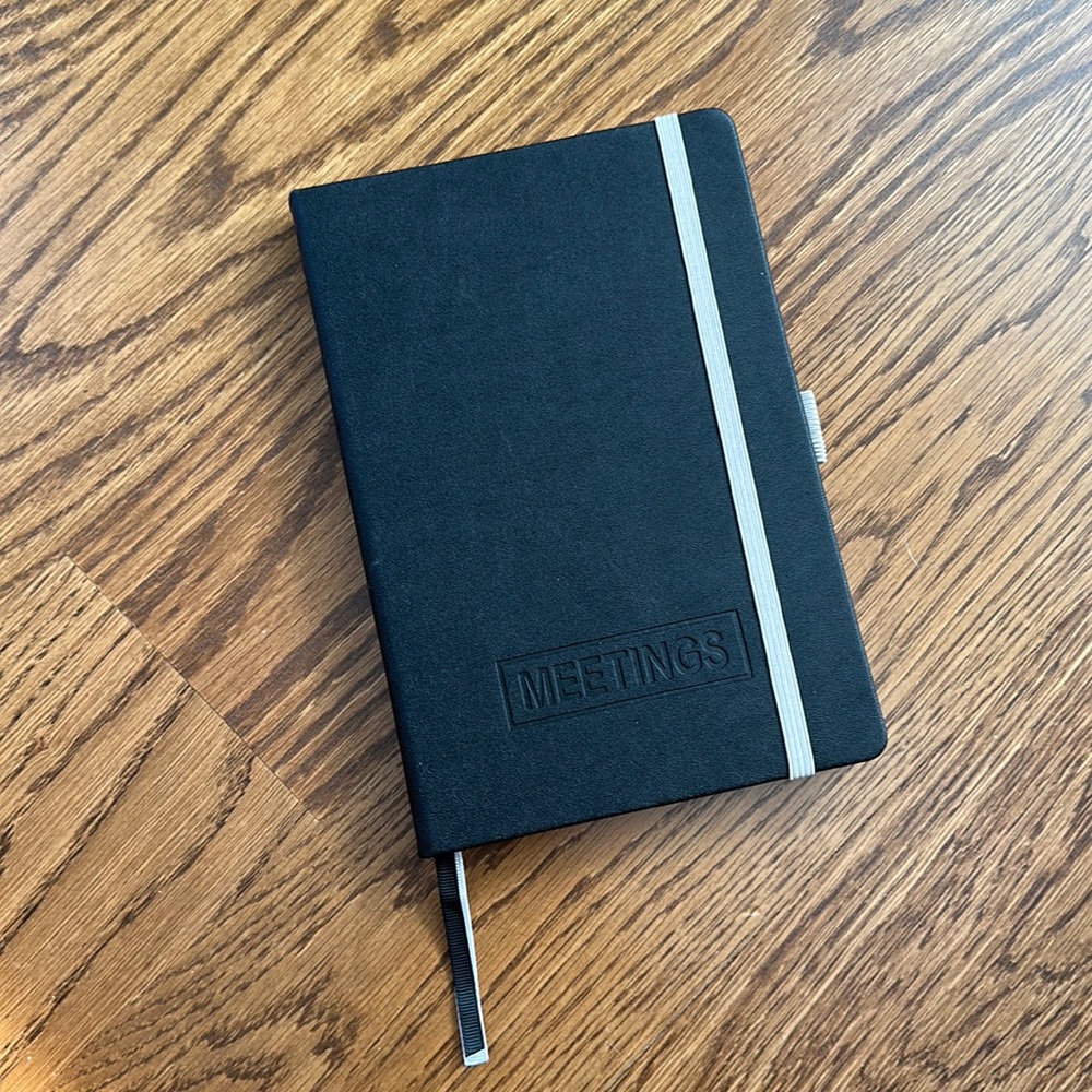 Meeting notebook